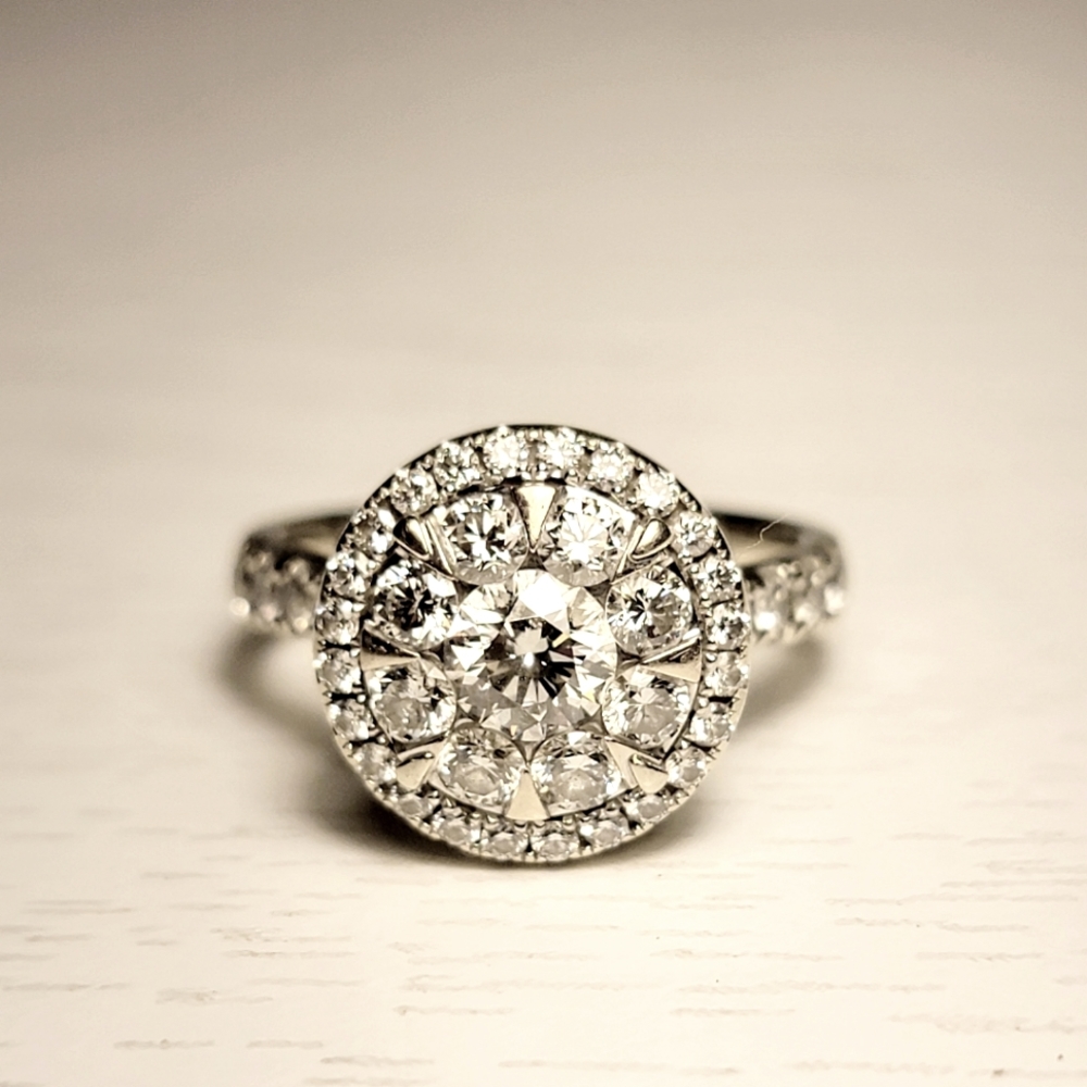 White Gold Diamond Ring